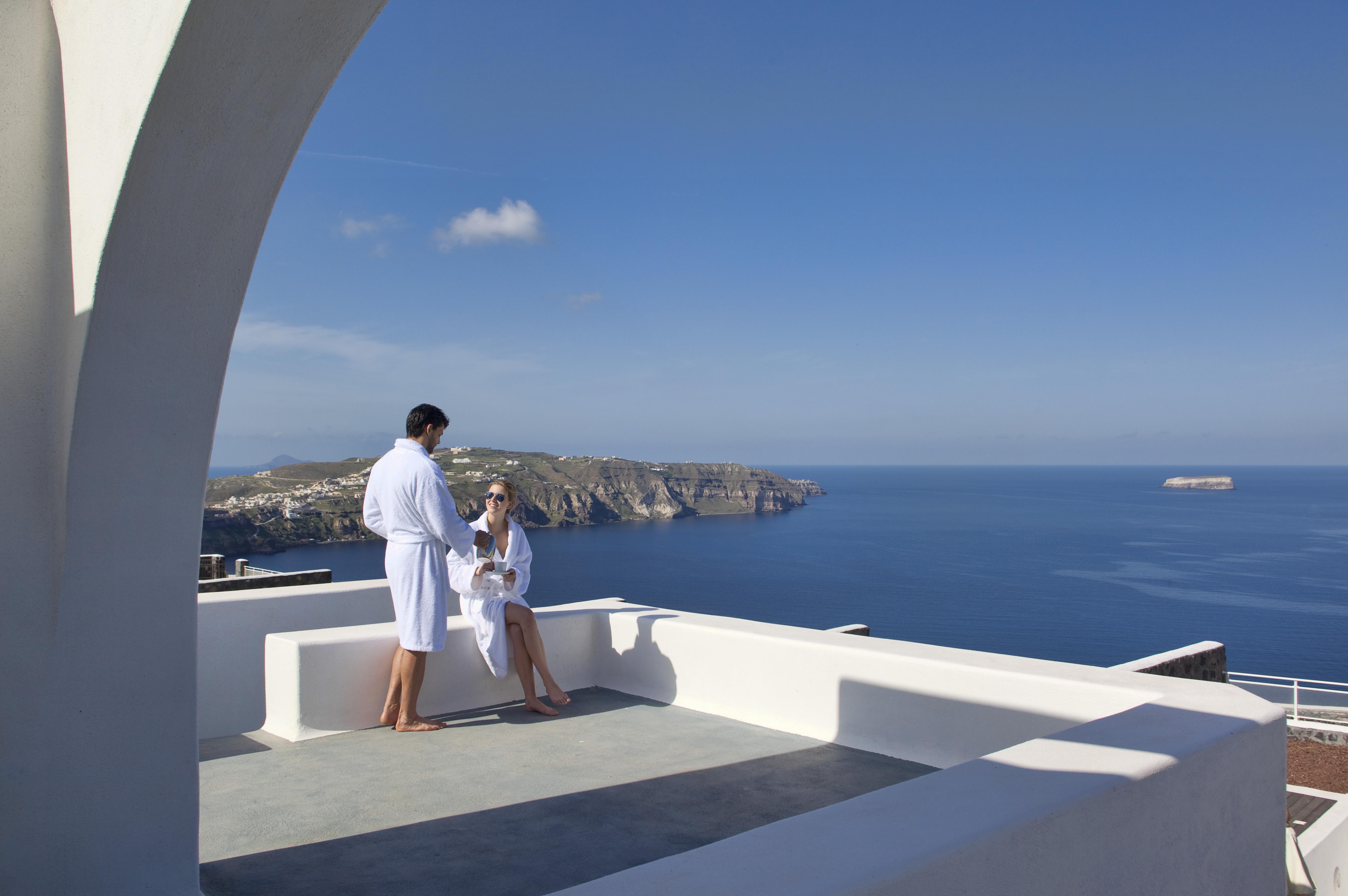 Thermes Luxury Villas And Spa (Adults Only) Megalochori  Extérieur photo