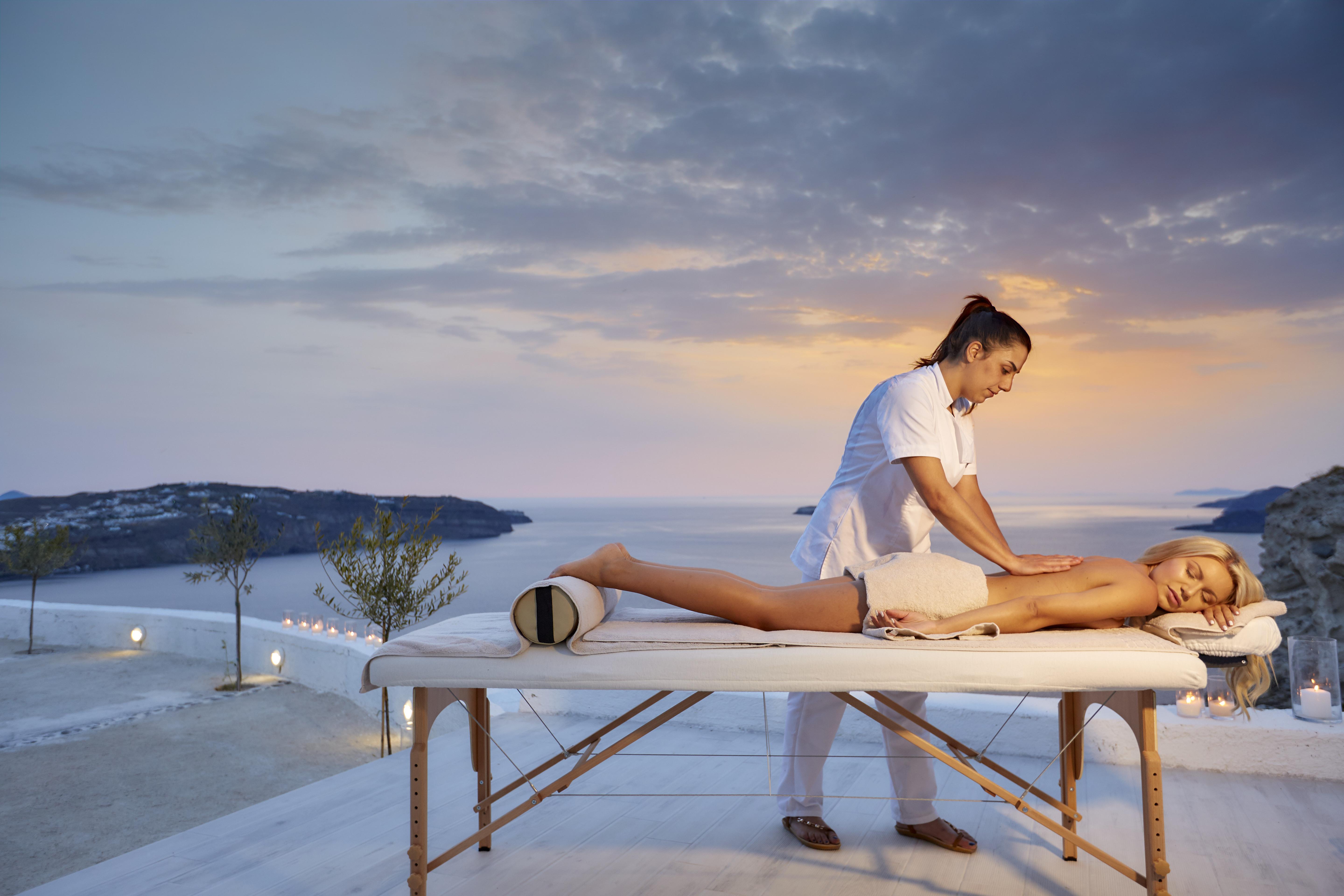 Thermes Luxury Villas And Spa (Adults Only) Megalochori  Extérieur photo