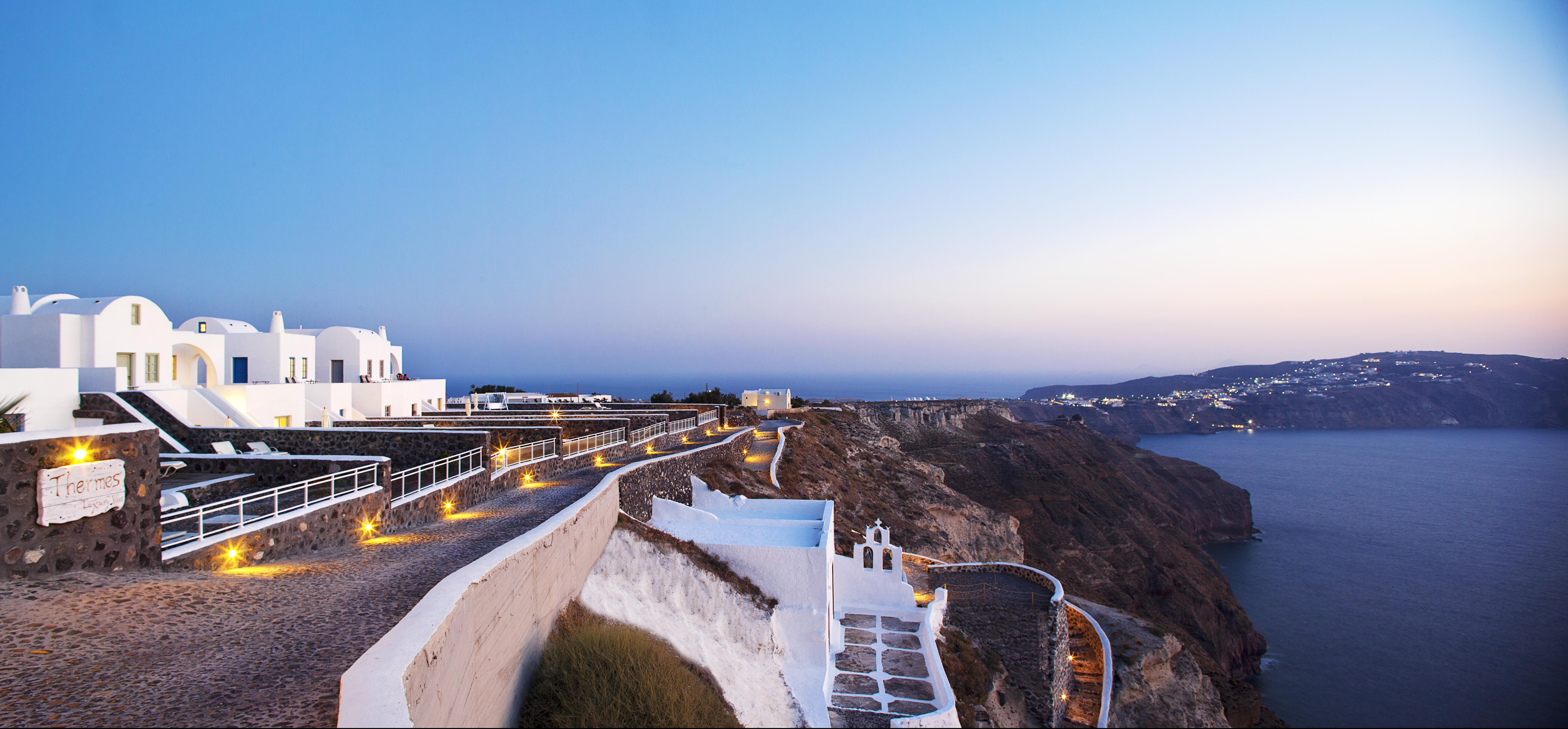 Thermes Luxury Villas And Spa (Adults Only) Megalochori  Extérieur photo