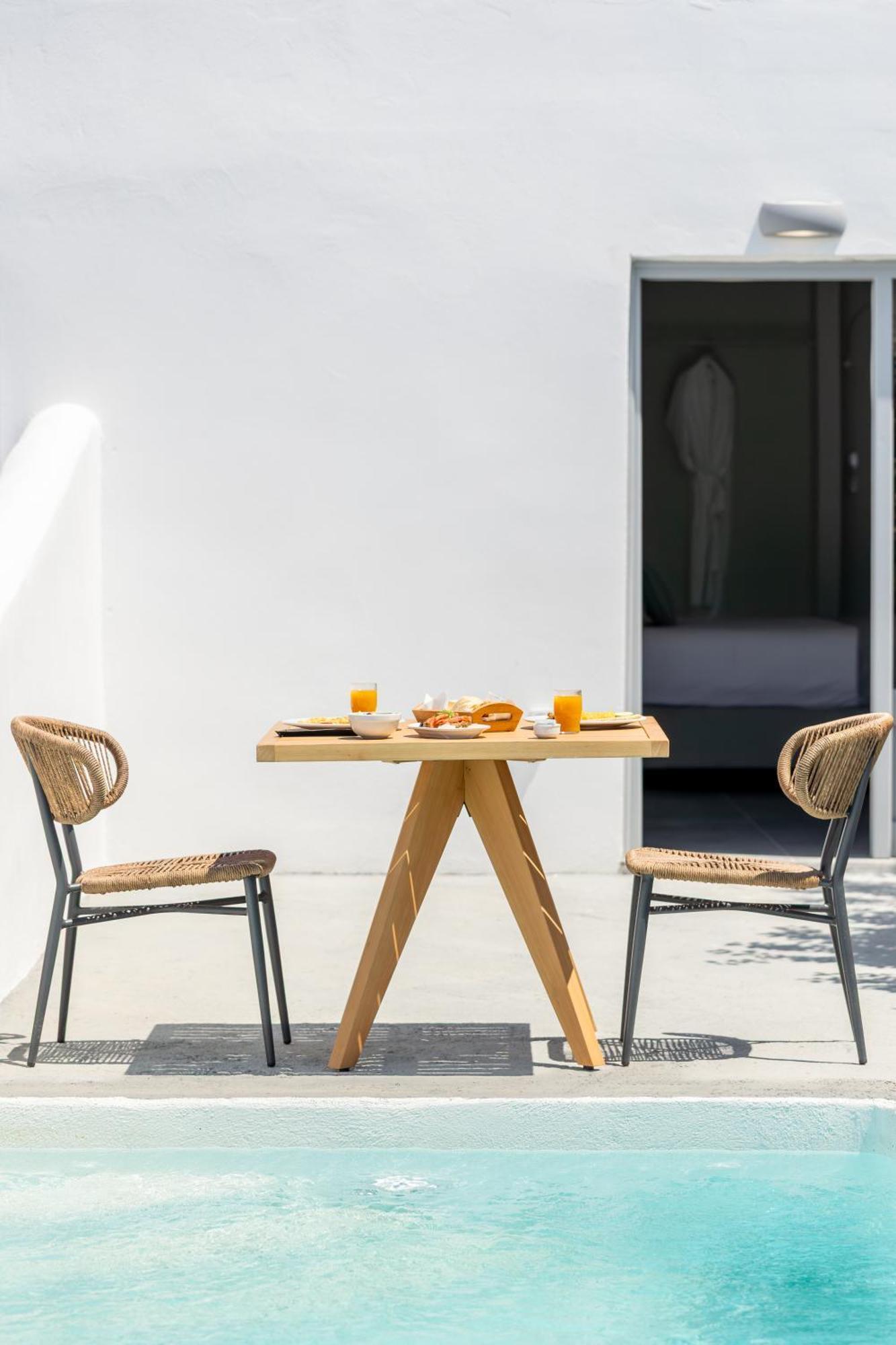 Thermes Luxury Villas And Spa (Adults Only) Megalochori  Extérieur photo