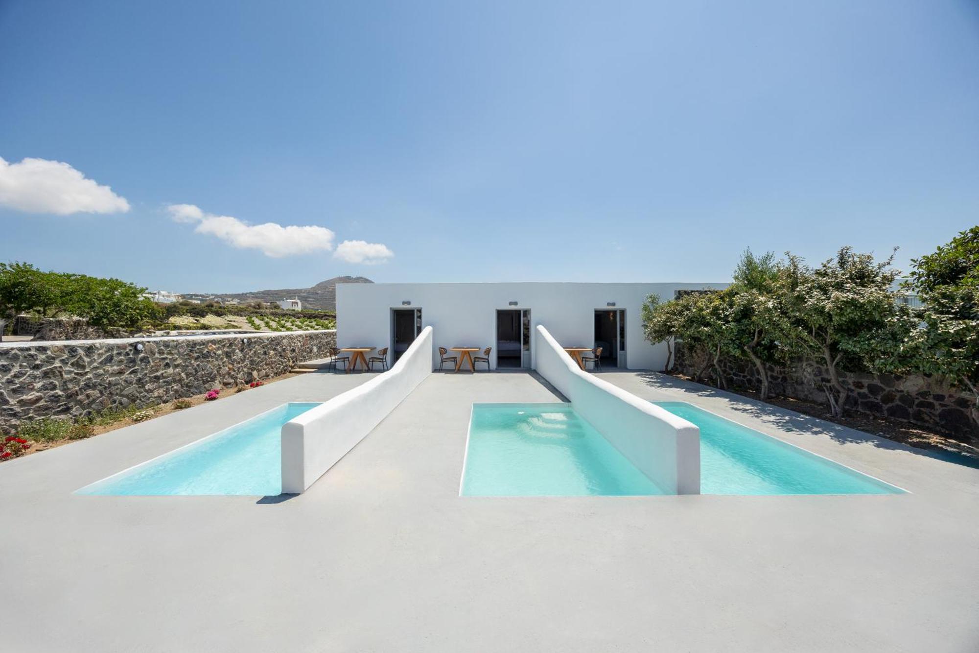 Thermes Luxury Villas And Spa (Adults Only) Megalochori  Extérieur photo