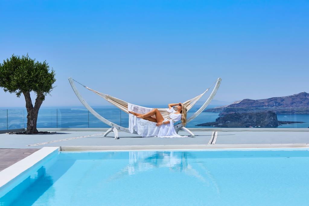 Thermes Luxury Villas And Spa (Adults Only) Megalochori  Extérieur photo